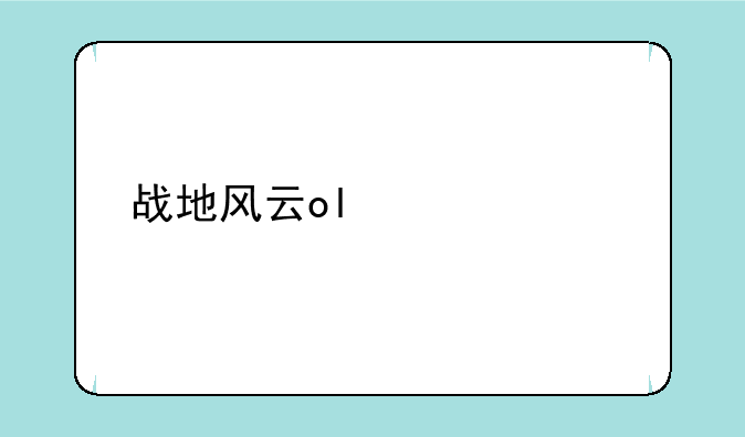 战地风云ol激活码