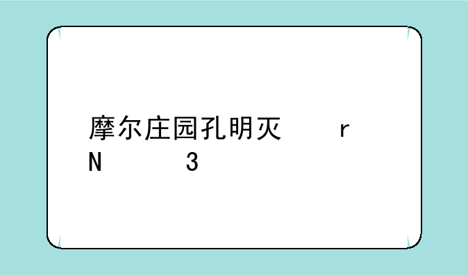 摩尔庄园孔明灯在哪里买
