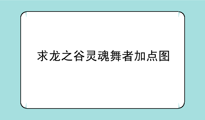 求龙之谷灵魂舞者加点图