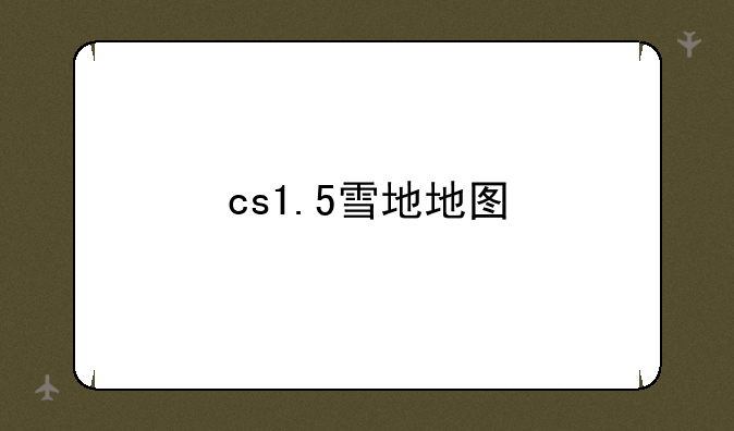 cs1.5雪地地图