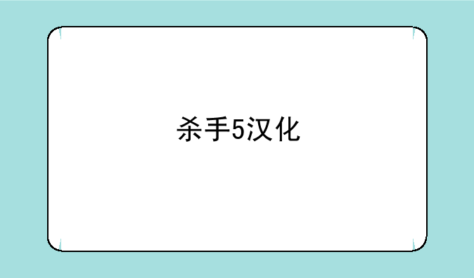 杀手5汉化