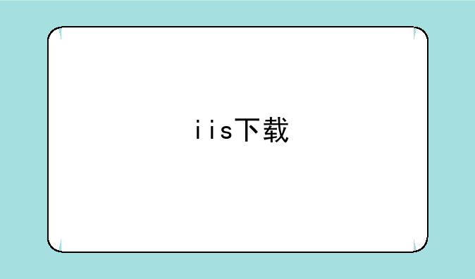 iis下载